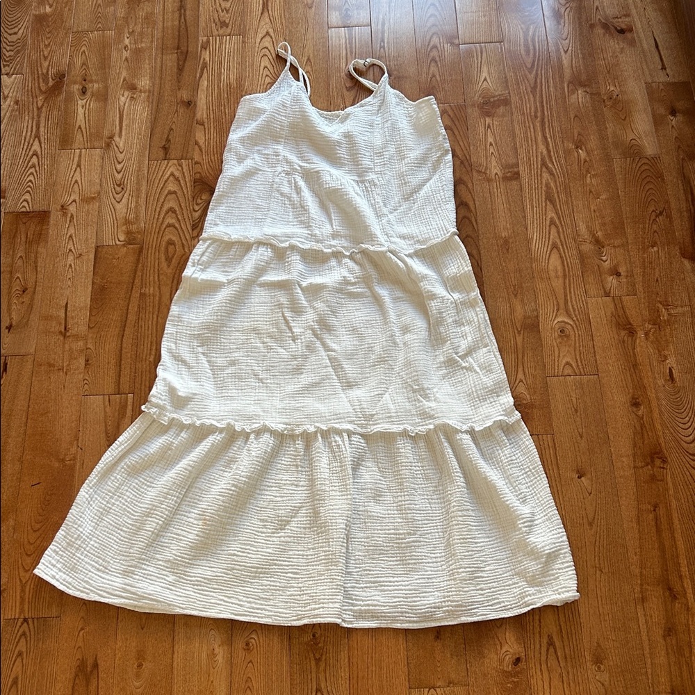 Threads 4 Thought White dress